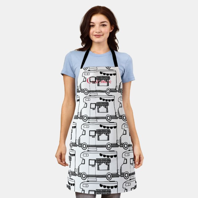 RV Camper Caravan Thunder_Cove  Apron (Worn)
