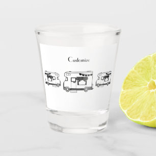 RV Camper Caravan Thunder_Cove  Shot Glass