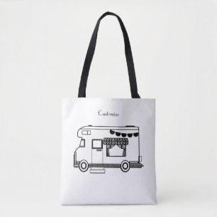 RV Camper Caravan Thunder_Cove Tote Bag