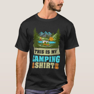 Rv Camper Travel Trailer This Is My Camping 1 T-Shirt