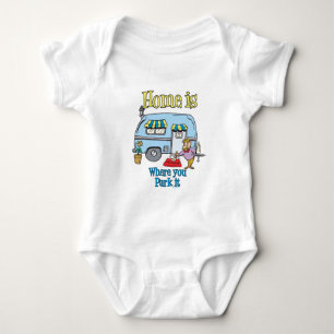 Rv Camping Baby Bodysuit
