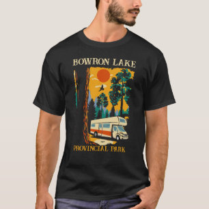 RV Camping Bowron Lake Provincial Park Canada T-Shirt