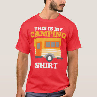 RV Camping Camper 70s funny T-Shirt