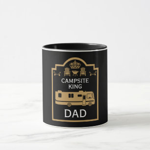 RV Camping King USA Mug