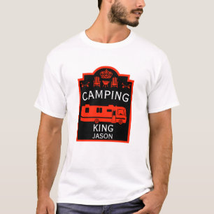 RV Camping King USA T-Shirt