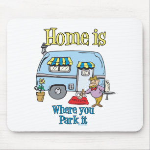 Rv Camping Mouse Pad