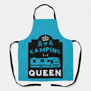 RV Camping Queen USA Apron