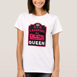RV Camping Queen USA T-Shirt