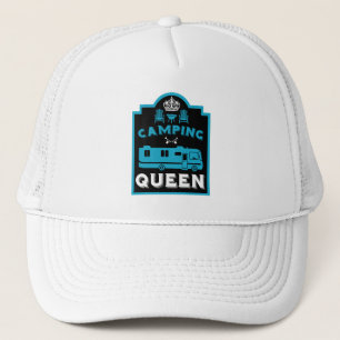 RV Camping Queen USA Trucker Hat