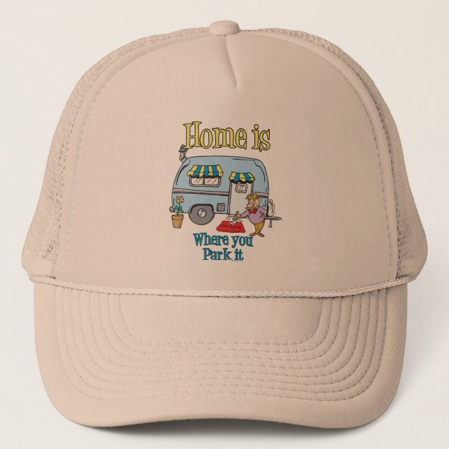 Rv Camping Trucker Hat (Front)