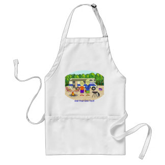 RV Cartoon Standard Apron