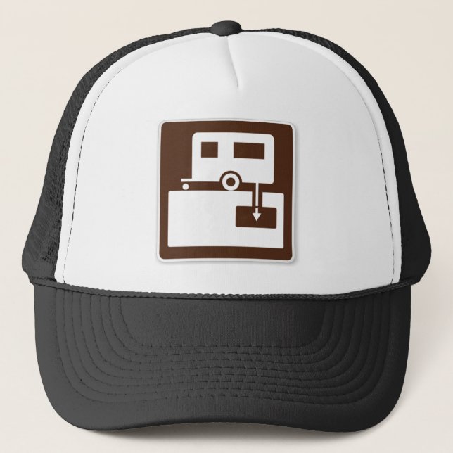 RV Dump Station Trucker Hat (Front)