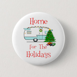 RV Home For The Holidays Button