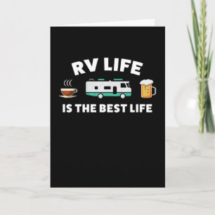 RV Life is the best Life Gift for Camper Card