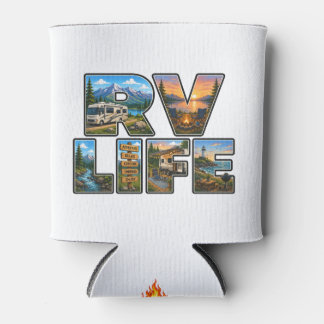 RV Life Mug Can Cooler