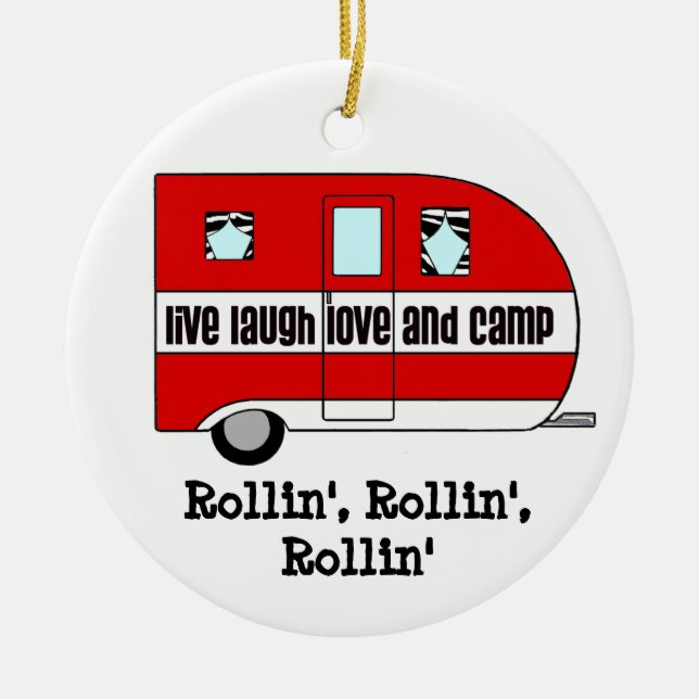 RV Ornaments - "This Is How We Roll" (Front)