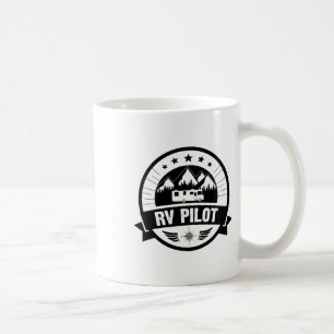 Rv Pilot Funny Motorhome Rv Travel For Men Women  Coffee Mug
