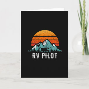 Rv Pilot Shirt Motorhome Travel Vacation Gift Card