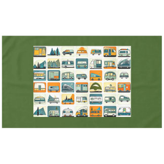 RV Travels Tablecloth