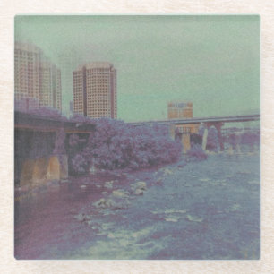 RVA In Retrograde Glass Coaster