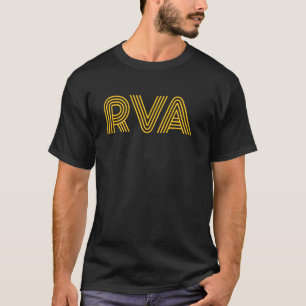 RVA Richmond VA Retro Design T-Shirt