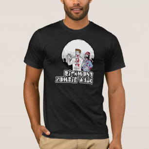 rva zombie walk american apparel dark colours T-Shirt