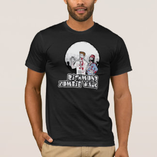 rva zombie walk american apparel dark colours T-Shirt