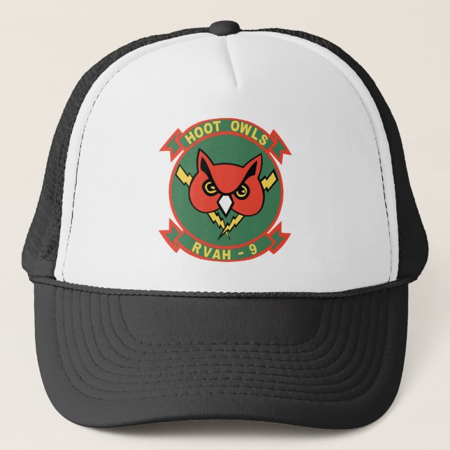RVAH-9 Hoot Owl Trucker Hat (Front)