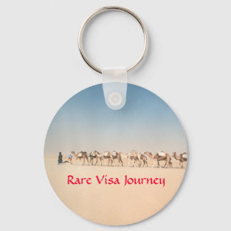 RVJ Keychain with camel caravan