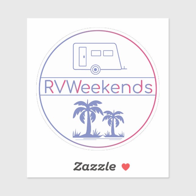 RVWeekends Sticker (Sheet)
