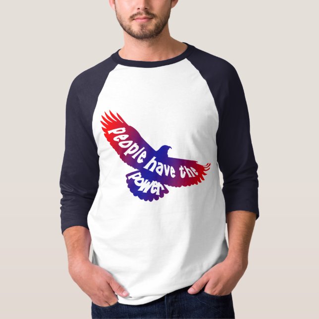 RW&B People Power ~ Soaring Eagle T-Shirt (Front)