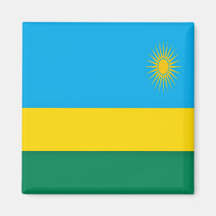 RW - Rwanda - Flag - Magnet