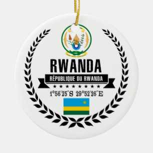 Rwanda Ceramic Ornament
