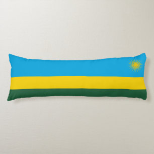 Rwanda Flag Body Cushion