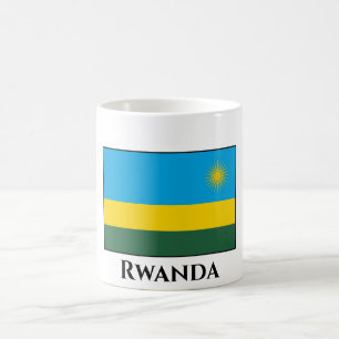 Rwanda Flag Coffee Mug