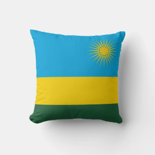 Rwanda Flag Cushion