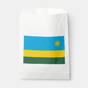 Rwanda Flag Favour Bag
