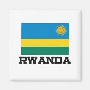 Rwanda Flag Magnet