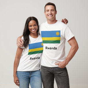 Rwanda Flag T-Shirt