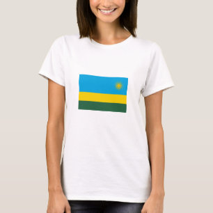 Rwanda Flag T-Shirt