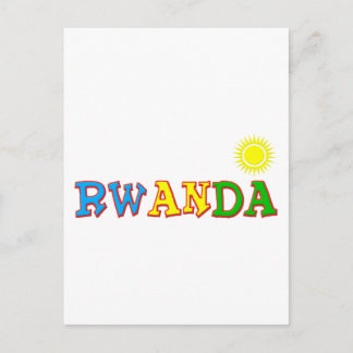 Rwanda Goodies Postcard