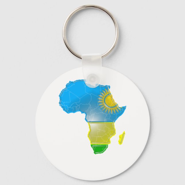 Rwanda Key Ring (Front)