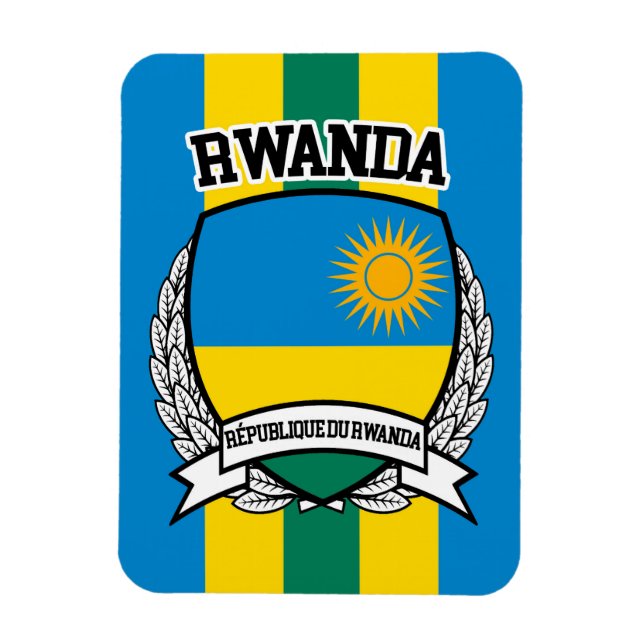 Rwanda Magnet (Vertical)