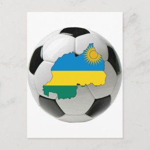Rwanda national team postcard