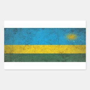 Rwanda Rectangular Sticker