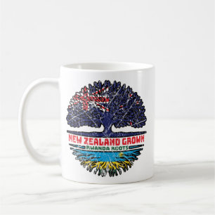 Rwanda Rwandan New Zealander New Zealand Tree Root Coffee Mug