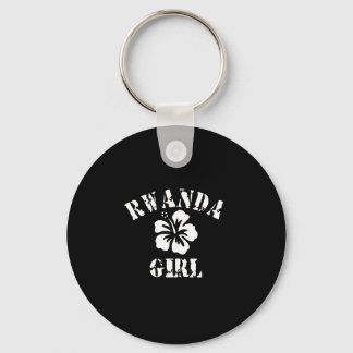 Rwanda Tattoo Style Key Ring
