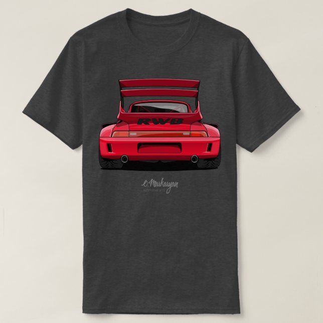 RWB 911 red T-Shirt (Design Front)