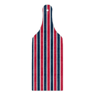 RWB Baseball Coord Stripes 1-CUTTING BOARD PADDLE