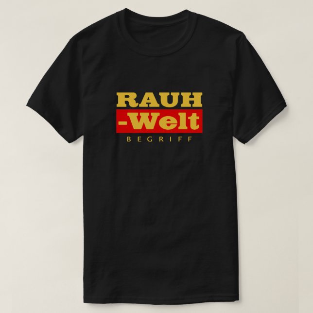 RWB GOLD Fitted Scoop T-Shirt (Design Front)
